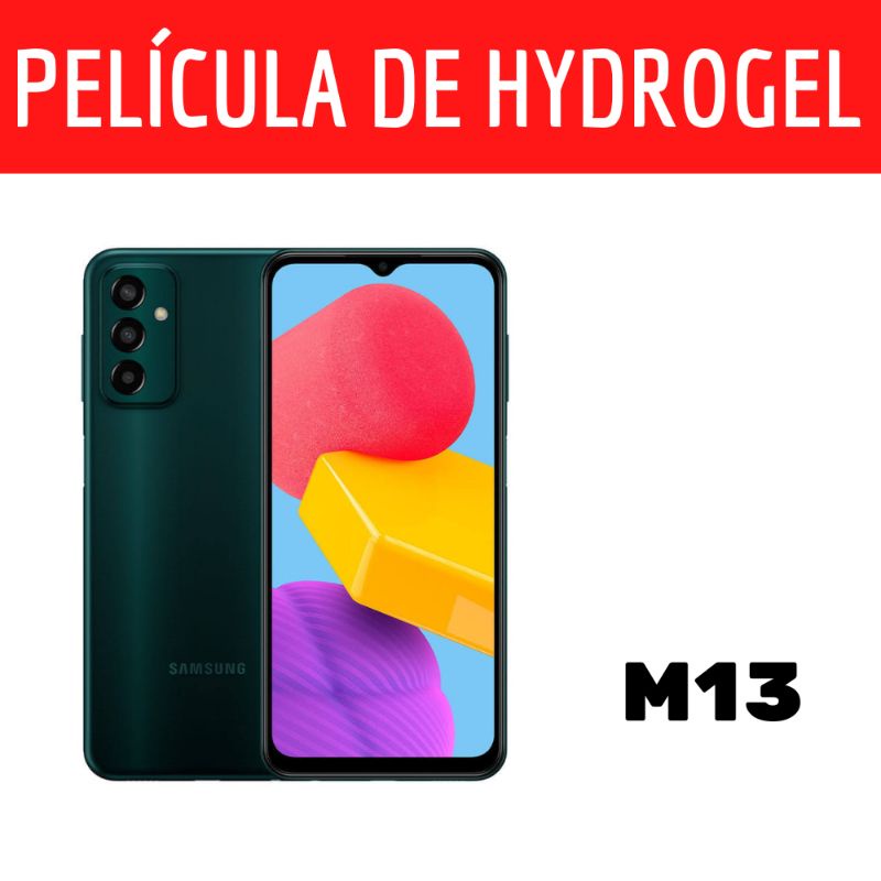 Película Hydrogel Galaxy M13 Samsung Smartphone Celular Anti Impacto Premium