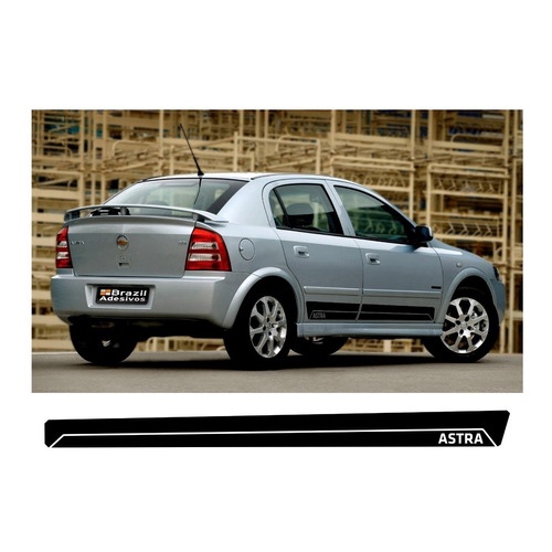 Kit Adesivo Lateral Chevrolet Astra Ss Sport Tuning Faixa Lateral Colante
