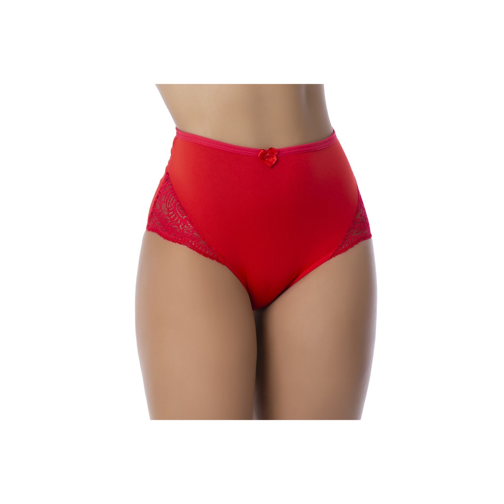Kit 5 Calçola Calcinha Cintura Alta Plus Size Renda Revenda