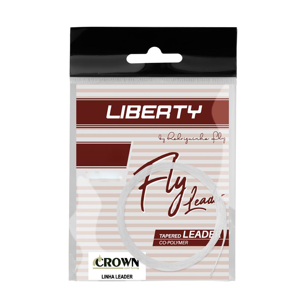 Linha Fly Leader Conico Liberty 2x-2,75m - Crown em Oferta na Shopee