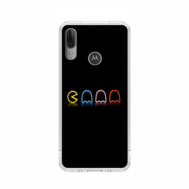 Capa de Celular Capinha Moto E6 Plus Personalizada  - Pac Man