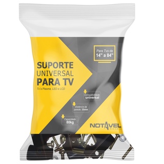 Suporte para Tv Led Lcd Plasma 14 a 84 polegadas Universal Notável em Oferta na Shopee