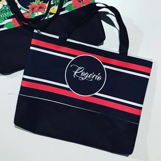 Bolsa Tira Colo Listras Porta Livros Biblia Praia Piscina