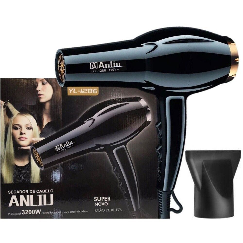 Secador de Cabelo 110v Profissional 3200W - Anliu