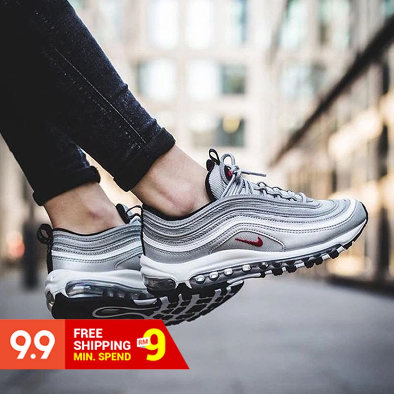 air max 97 prata refletivo