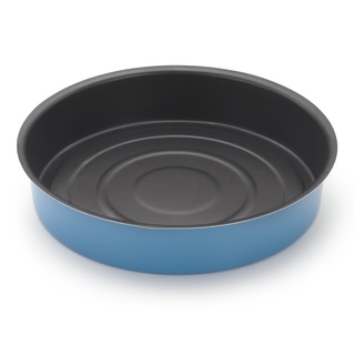Assadeira Redonda Alta Antiaderente N°2 4,1 Litros Azul Turquesa