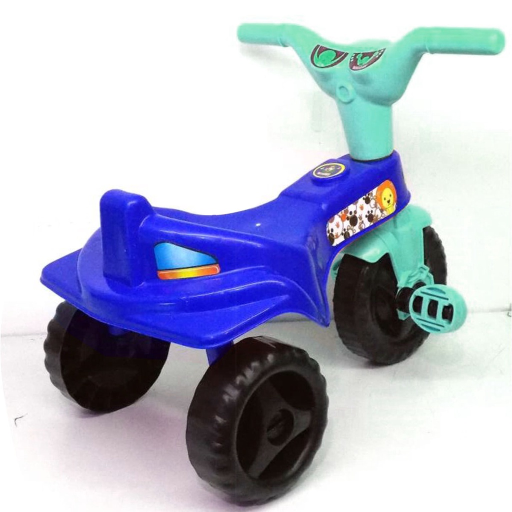 Triciclo Infantil Motoca Com Empurrador Velotrol Brinquedo Menino