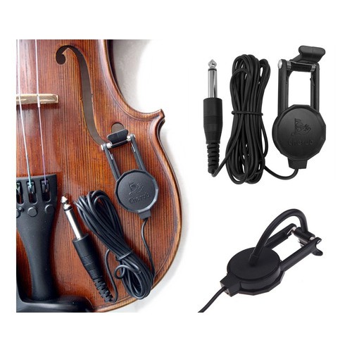 Captador Piezo De Contato Para Violino Violoncelo Viola