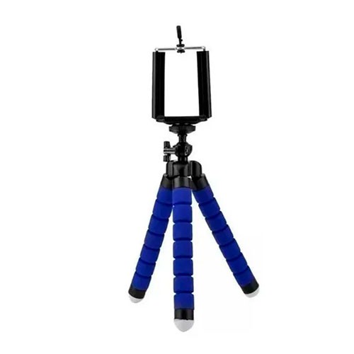 Kit 15 Mini Tripé 18cm Selfie Flexi Pod Para Câmera E Web Cam