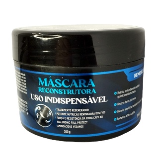 Máscara Capilar Reconstrutora Uso Indispensável 300g PhálleBeauty PH0622 em Oferta na Shopee