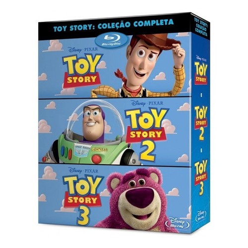 Toy Story - Coleção com 3 Filmes