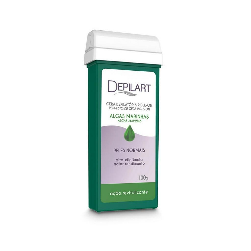 Cera Depilatória Roll-on Algas Marinhas 100g - Depilart