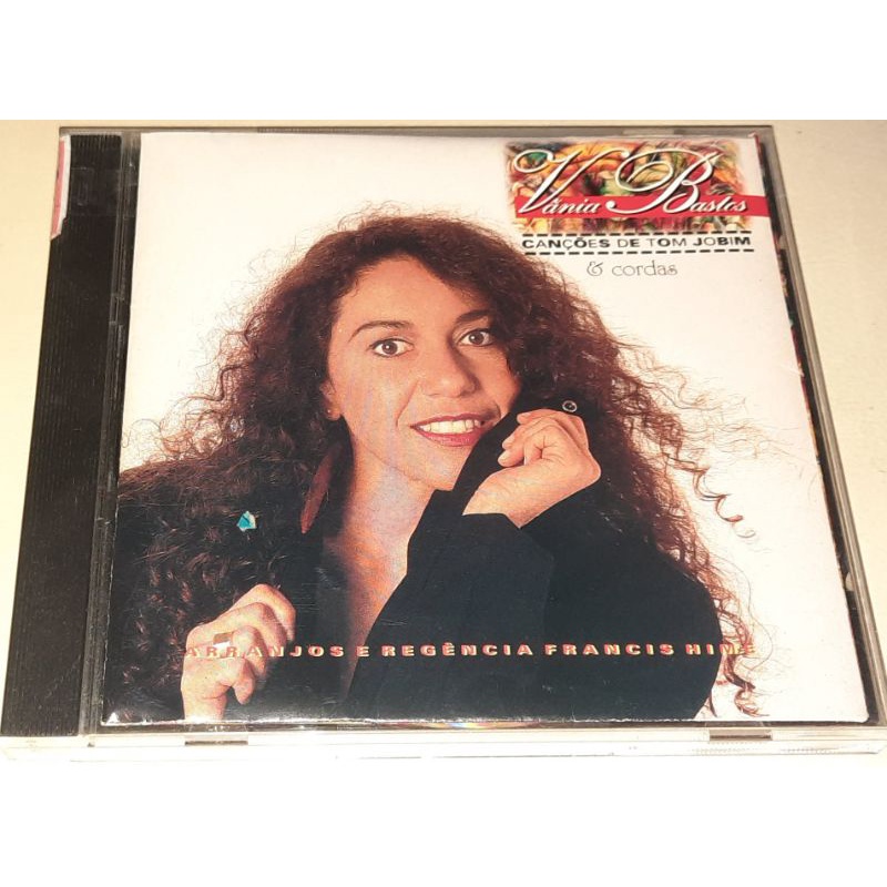 CD Vânia Bastos canções de tom jobim original 818