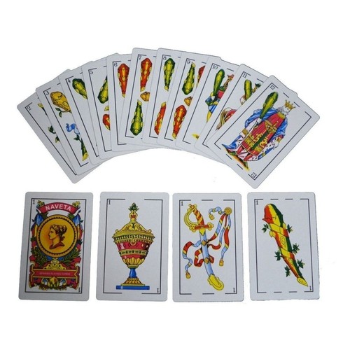 Baralho Espanhol Para Cartas Truco Canastra Cacheta Bisca Escova E Outros Jogos Espanh Is