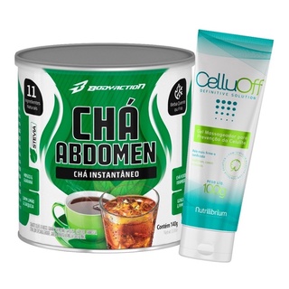 Chá Abdomen Solúvel Instantâneo + Gel Redutor Celluoff