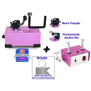 Maquina De Laços + Máquina De Fazer Fuxico E Corte! em Oferta na Shopee