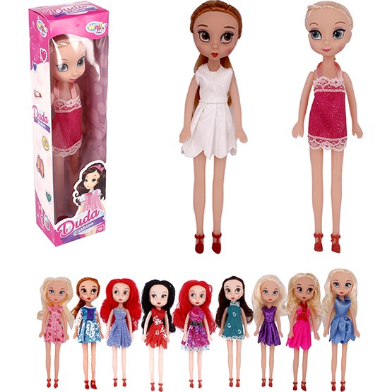 BONECA DUDA FASHION C VESTIDO COLORS NA CAIXA - WB6784
