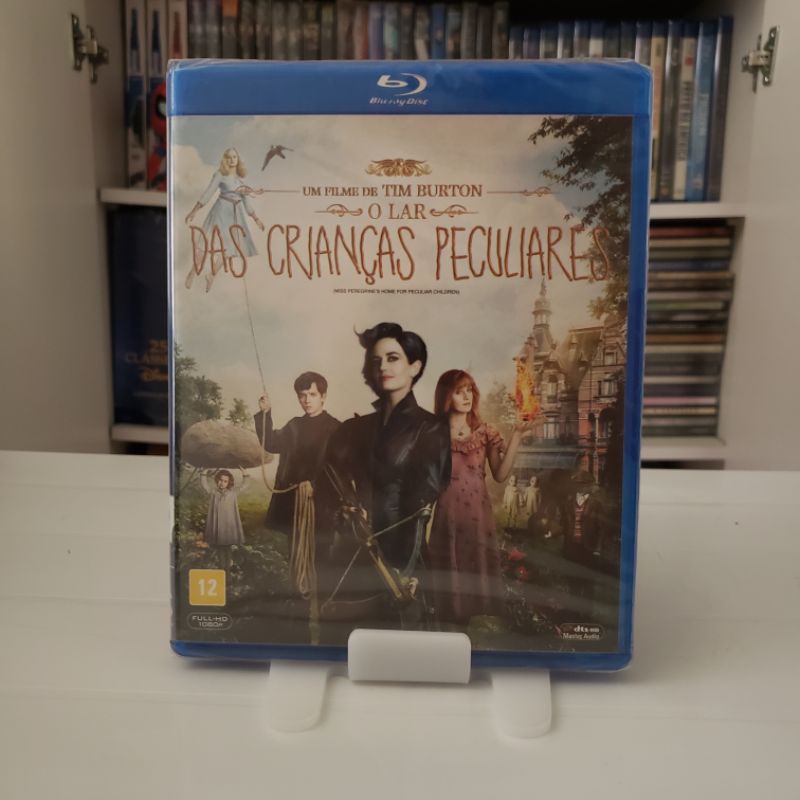 Bluray Filme O lar das crianças Peculiares (Lacrado)(LEIA A DESCRIÇÃO) * Aventura, Família, Fantasia Direção: Tim Burton Elenco: Eva Green, Asa Butterfield, Samuel L. Jackson