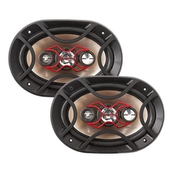 6x9 Bravox 140w Rms Auto Falante Quadriaxial B4x69x Kit Som