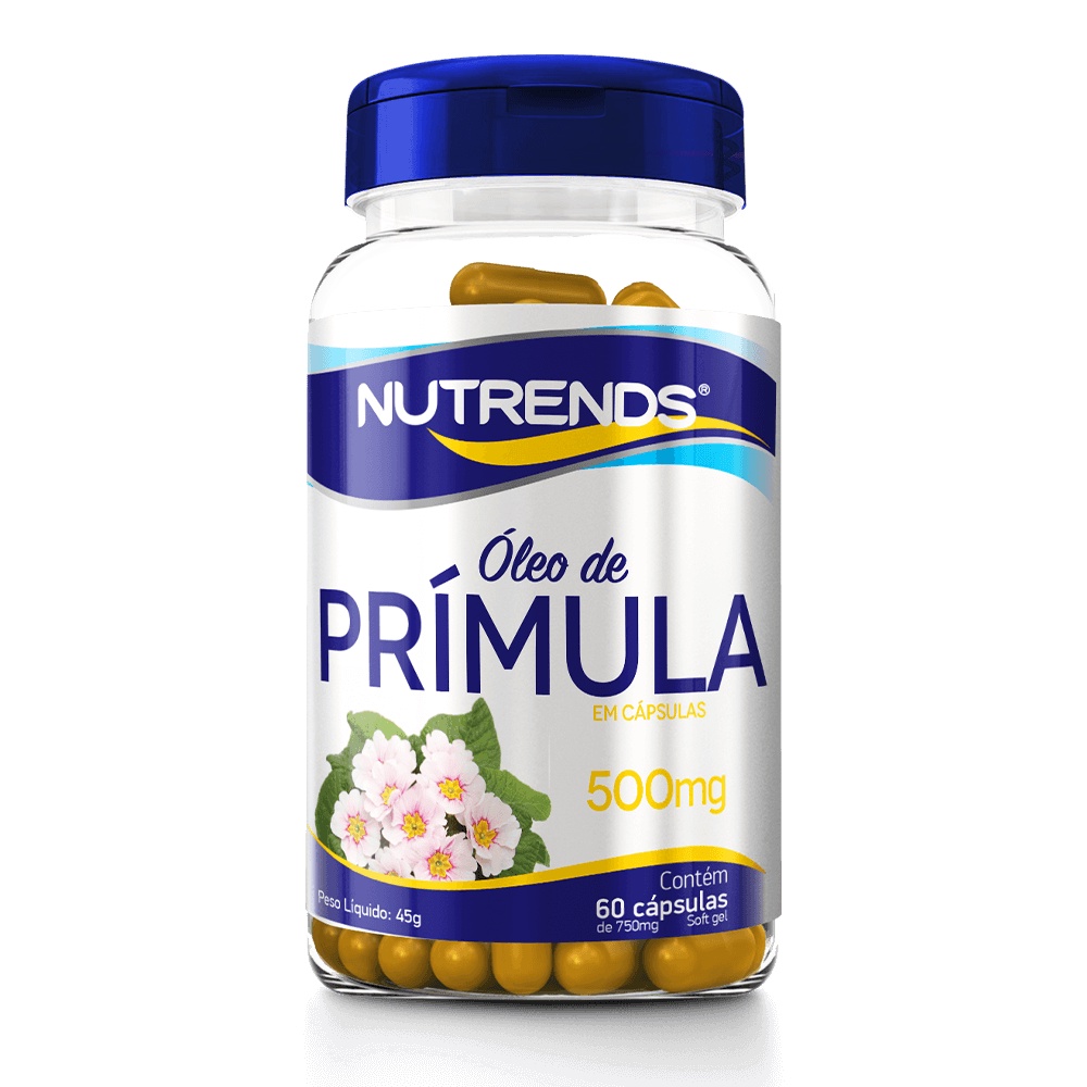 Óleo de Prímula 500mg - 60 Cápsulas