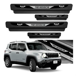 Soleira Protetor Porta Plus Jeep Renegade - Lançamento Novidade Promoção Adaptável em Oferta na Shopee