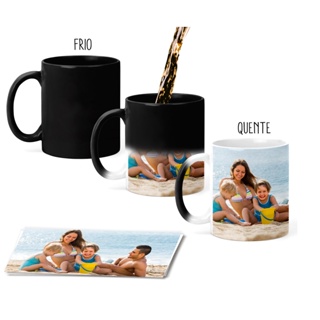 Caneca Personalizada Mágica com Foto em Oferta na Shopee