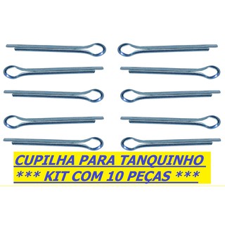 Kit 10 Cupilha Trava Do Eixo Da Polia Do Agitador Tanquinho NOVO NOVO
