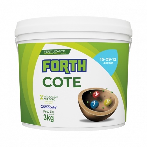 Adubo Osmocote 15-09-12 Plus 3kg 5m Fertilizante Forth Cote - Home & Living