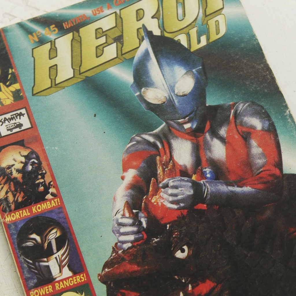 Revista - Herói Gold - Ultraman (Nº45)