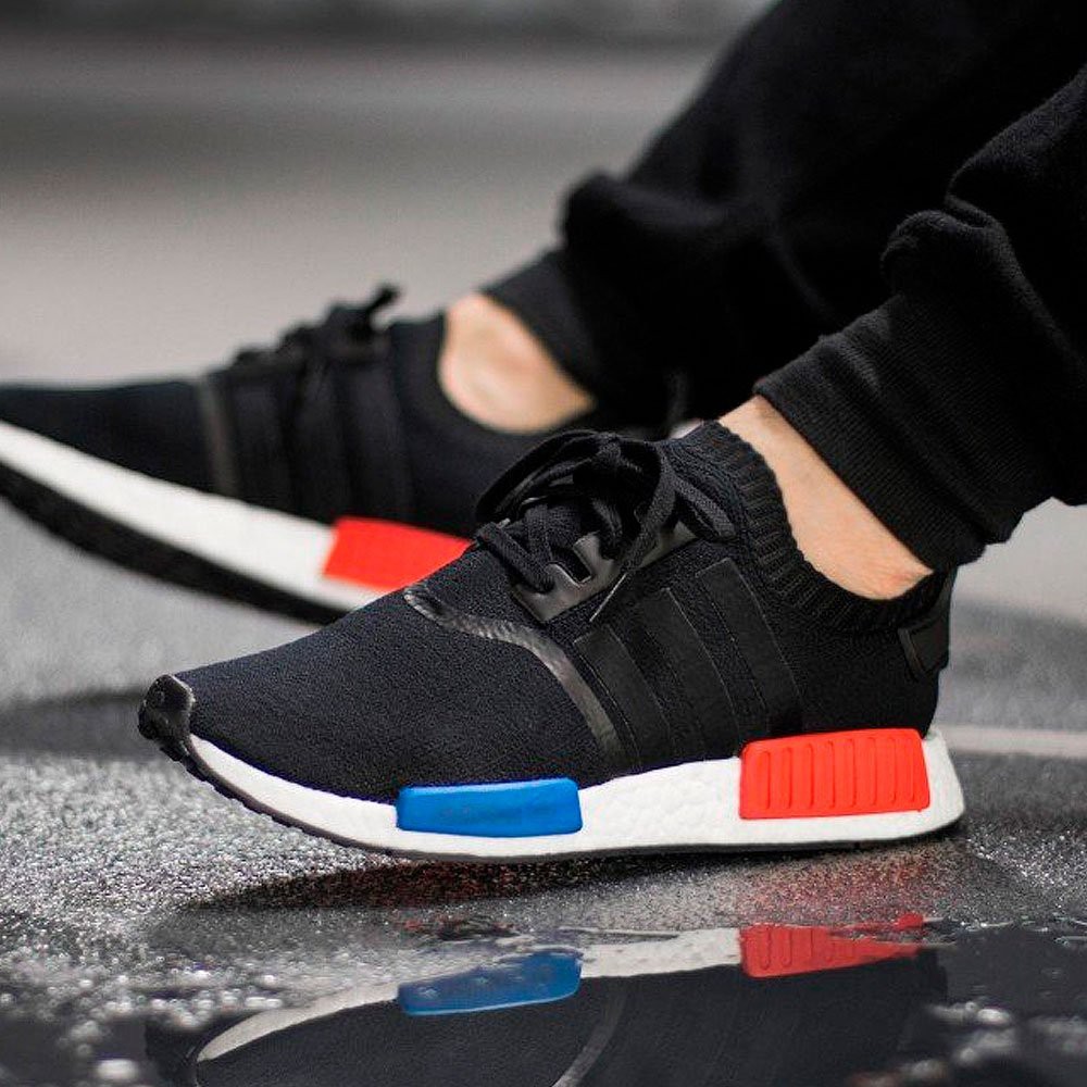 tenis adidas nmd preto e azul