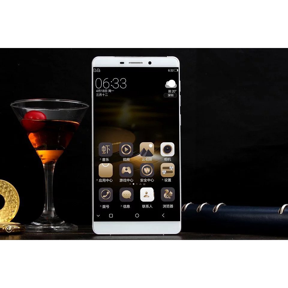 Smartphone De Metal De 6 Polegadas All-In-One Telefone Android Smart WIFI Móvel 4G Ultrafina De Navegação GPS