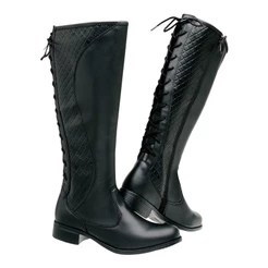 Bota Montaria Feminina Cano Longo Courino Promoção Moderna