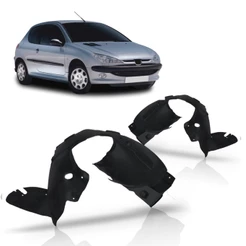 Parabarro Dianteiro Peugeot 206 1998 1999 2000 2001 2002 2003 2004 2005 2006 2007 2008 2009 10 2011