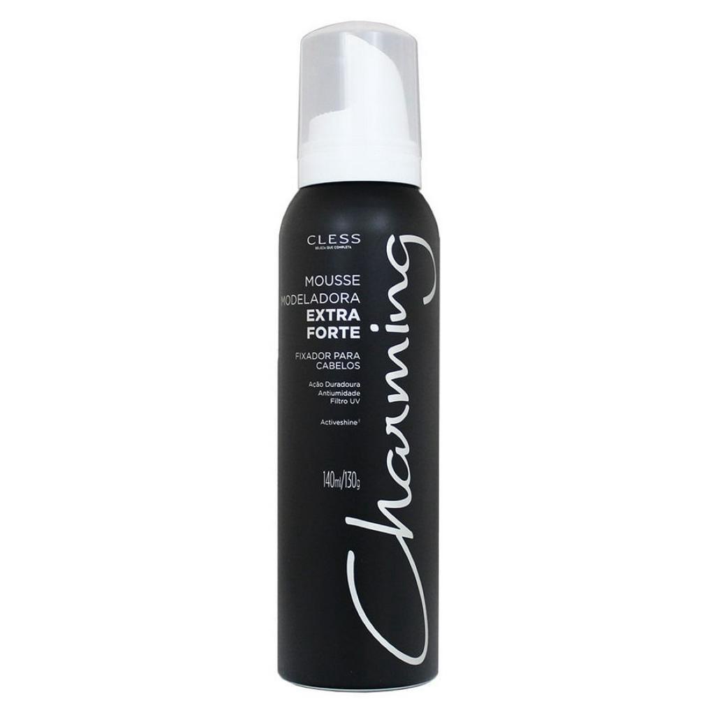 Mousse Modeladora Charming Fixação Extra Forte 140ml - Cless