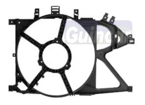 Defletor Do Radiador Corsa Montana 1.0/1.4/1.6 2002 2003 2004 2005 2006 2007 2008 2009