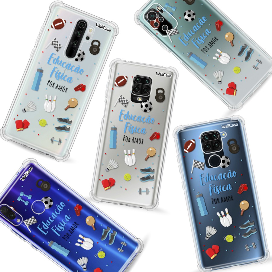 Capinha Transparente Cp09 Profissão Educação Física Para Xiaomi Redmi Note Poco 7 8 9 10 11 12 13 M3 X3 X4 Pro Lite