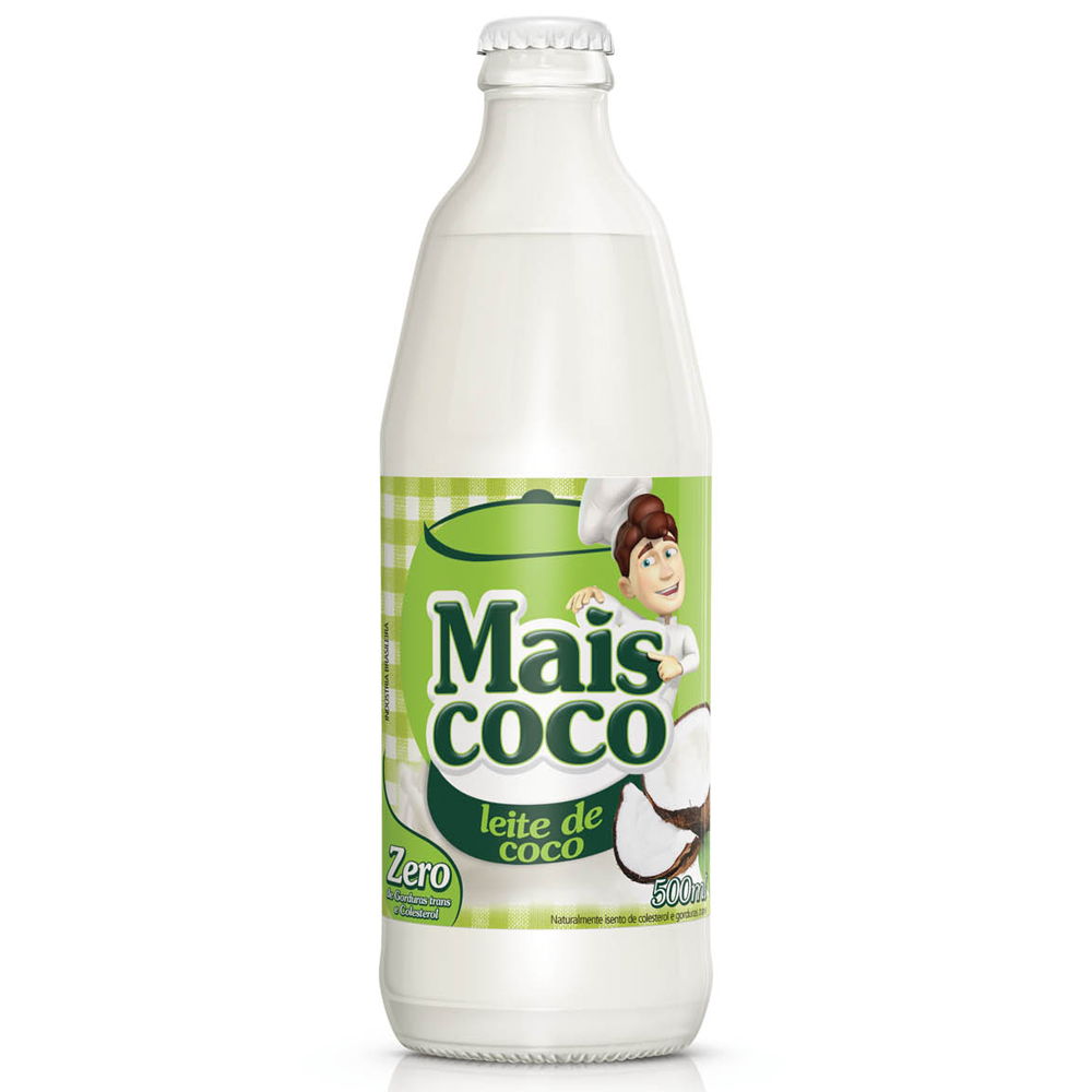 Mais Coco Leite de Coco 500ml - Sococo