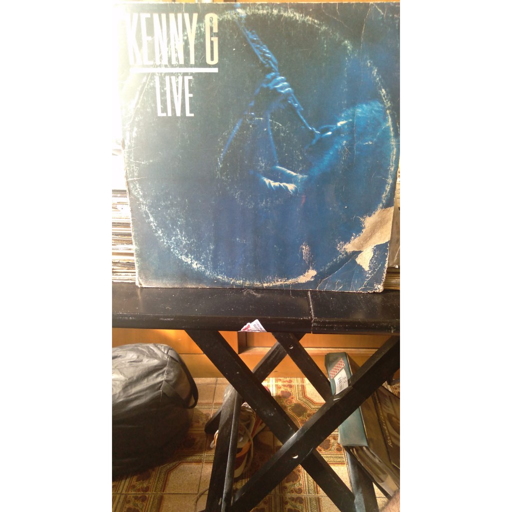 LP Duplo Kenny G Live(1989) BMG