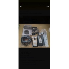 Kit 2 Rádios Motorola Ep450 Vhf Novos na Caixa