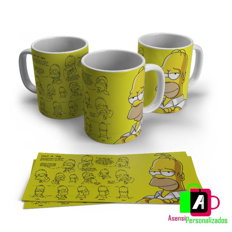 CANECA OS SIMPSONS HOMER SIMPSON COLEÇÃO
