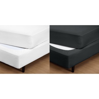 Saia Fit Box Solteiro - Malha 100% Algodão em Oferta na Shopee