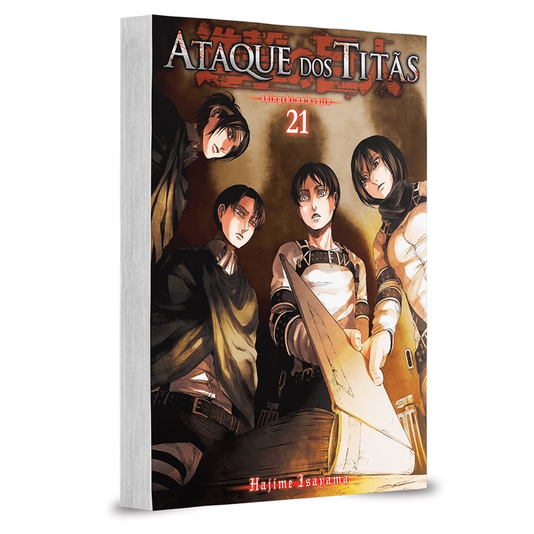 Mangá - Ataque dos Titãs - 21 - Série Original