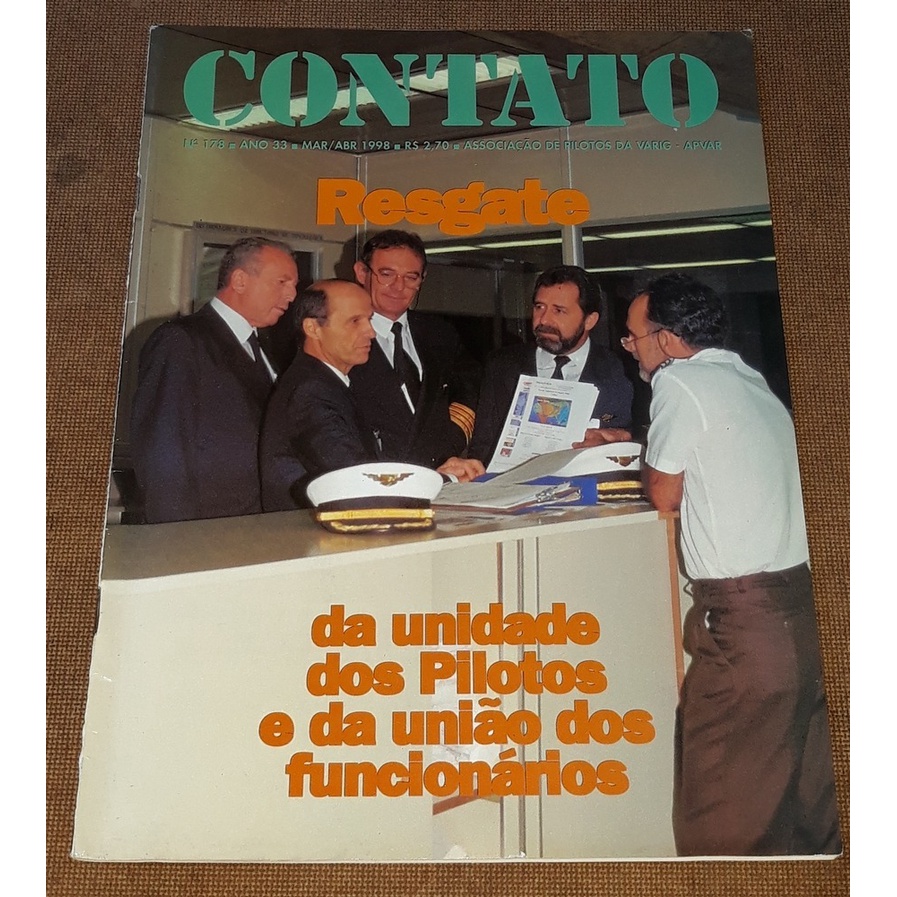 VARIG - Revista Contato 178 Apvar