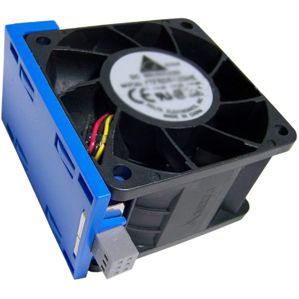 Fan 12V 60x60x38mm 60MM Cooler TFB series Ball Gabinete 66 CFM Industrial 10.000RPM Rack 1.68A Servidor Elevador Inversor Placa GPU Vídeo HOT SWAP