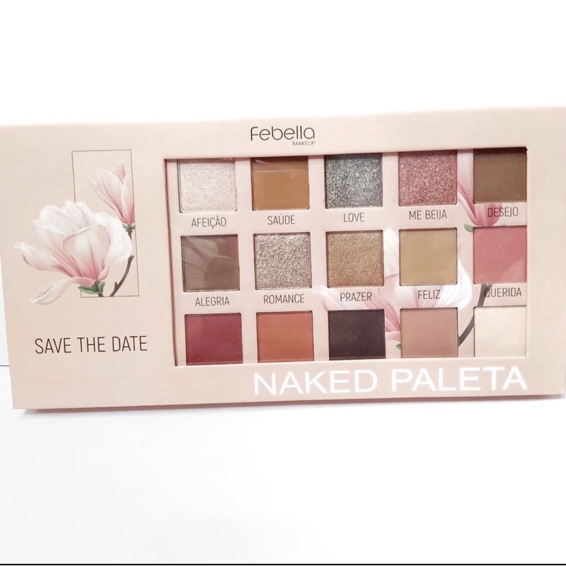 Paleta De Sombras Naked 21 Cores Febella Shopee Brasil