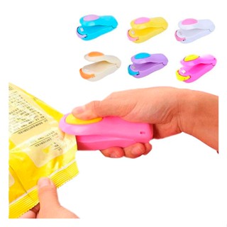 Mini Seladora Clipe Mini Selador De Plástico Lacrar Embalagens em Oferta na Shopee