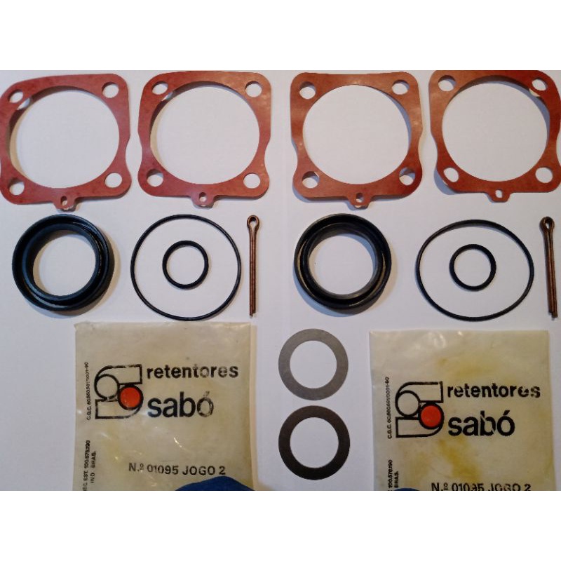 Retentor Roda Traseira Marca Original Sabo Fusca Brasilia Variant Kombi 1500 Valor Do Par