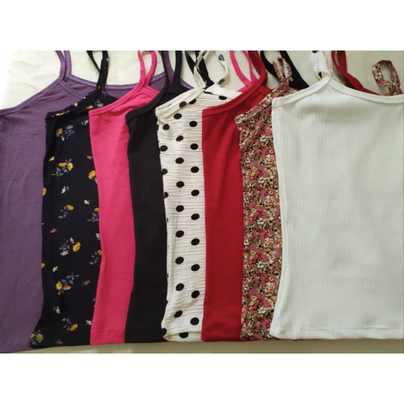 Blusa de Alcinha Regata Básica Feminina Lisa, Canelada e Estampada Cores Diversas Estampas Variadas Leia a Descrição do Anúncio