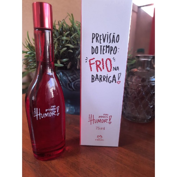 Perfume Linha Humor da natura: Meu Primeiro humor colonia ou Humor proprio,  | Shopee Brasil