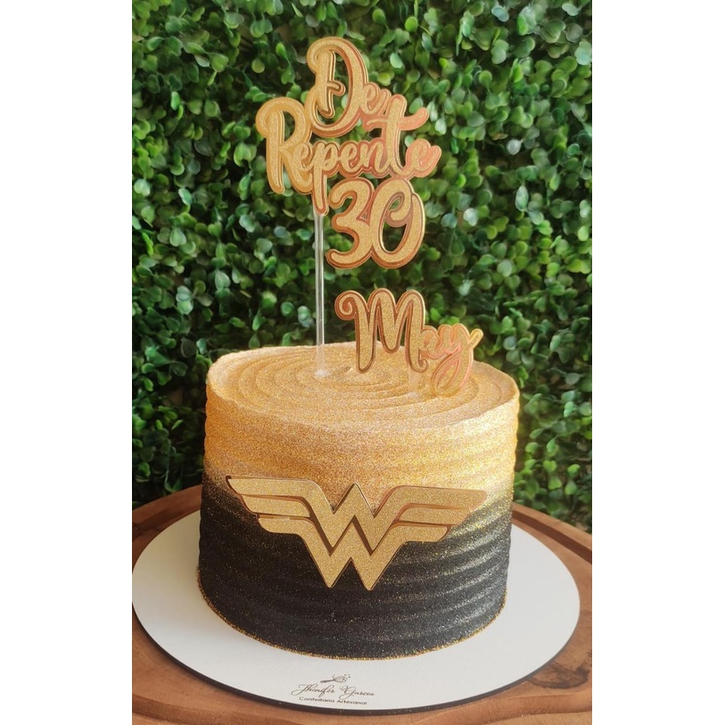 Bolo Mulher Maravilha Adulto: Onde Comprar | BuscaProdutos